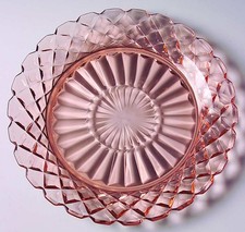 Anchor Hocking Waterford Pink Salad Plate 1376603 picture