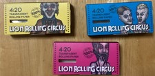 Lion Rolling Circus: Translucent Rolling Papers 3pack Of 420 Leaves picture
