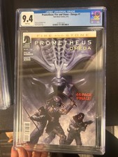Prometheus Fire and Stone Omega One-Shot Comic CGC 9.4 RAREEEE picture