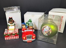 Campbells Soup Kids Christmas Ornaments Lot of 3. New in original boxes. picture