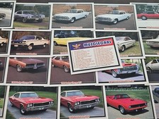 1992 COLLECT-A-CARD MUSCLE CARS YOU PICK SEE SCANS picture