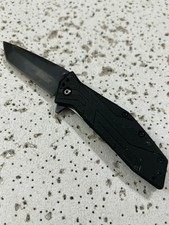 Kershaw 1990 Brawler Tanto SpeedSafe A/O Linerlock Black Folding Knife — picture