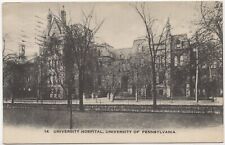 University Hospital University of Pennsylvania Collotype Posted 1915 Postcard picture