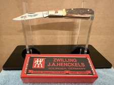 Zwilling J.A. Henckels HK-14-S Pocket Knife Stag Handle *BRAND NEW VINTAGE* picture