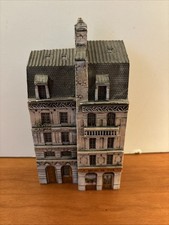 Vintage Gault France Ceramic Miniature Paris Salon de The Tea Shop Signed picture