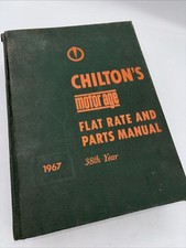 CHILTON'S Motor Age 1967 AUTO REPAIR MANUAL 38th Year, Hardback picture