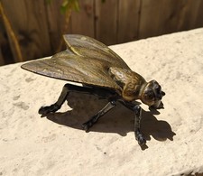 Simpson Iron Co. Fly Cast Iron Match Holder Victorian c. 1890 picture