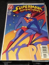 Superman Adventures #58 DC Comics 2001 Alex Ross Cover Low Print Run picture