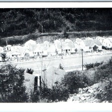 c1940s Deadwood, SD Sunnyside Tourist Cottages Real Photo RPPC Motel Postcard picture