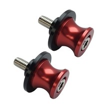 M8 Motorcycle Swingarm Spools Sliders 8mm Screw Red picture