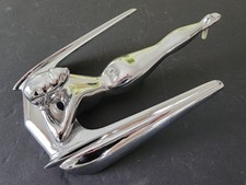NOS ORIGINAL VINTAGE 1955 NASH HOOD ORNAMENT GEORGE PETTY PIN UP SIGNED ART picture