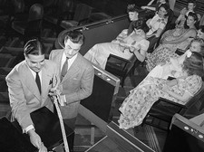 Ten Cents a Dance Parked Taxi dancers may not wander about floor - 1941 Photo picture