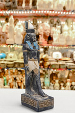 White Black Egyptian Ramses The Second King Ramses II Statue Made in Egypt picture