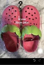 New Strawberry Sandal Slippers Shoes Brand M Size 24cm 9.5