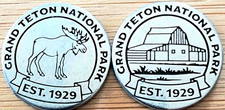 NEW RELEASE - GRAND TETON NATIONAL PARK - MOOSE TOKEN - WYOMING picture