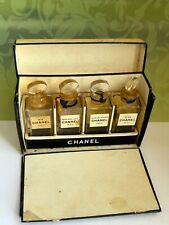 vtg Chanel PARFUM Set Bois des Iles Cuir de Russie No 5 22 mini perfume extrait picture