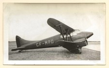 DH.90 Dragonfly CF-MPD RCMP Royal Canadian Mounted Police c. 1937 Original Photo picture