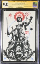 DEPARTMENT OF TRUTH #26 NYCC VARIANT LE 400 3x Signed: Currrey, Simmons, Tynion picture
