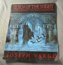 Born of the Night 2008 Gothic Fantasy Calendar Joseph Vargo Monolith Graphics picture