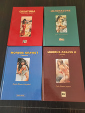 DRUUNA By Serpieri SET of 4 HC Heavy Metal Morbus Gravis 1&2 Creatura Mandragore picture