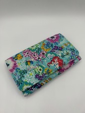 2022 Disney Parks Vera Bradley Little Mermaid Ariel RFID trifold wallet picture