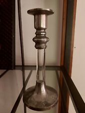 Vintage  Silverplate/Crystal Candle Holder. picture