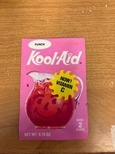 Vintage kool aid packets 1969 