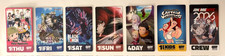 ANIME NYC 2026 9TH YEAR~LOT OF 7-BADGES *SUPER RARE* BRAND NEW picture