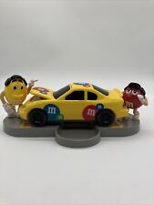 M&M's Under The Hood Candy Dispenser Yellow Race Car Nascar Yellow & Red M&M's picture