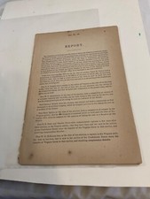 CIVIL WAR 1862 CONFEDERATE CONGRESS REPORT  QUALIFICATION OF SENATORS RICHMOND picture