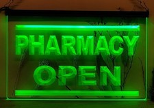 Pharmacy Open Neon Light Sign Pharmacy Decor Wall Hanging picture