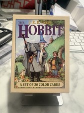 J.R.R. Tolkien THE HOBBIT 36 Color Trading Cards Set  Vintage 1992 picture