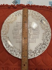 Vintage Birth Year Calendar Plate 1965  Sports Theme picture
