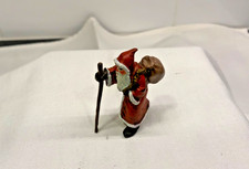 Vintage Vienna Wiener Bronze Cold Painted Santa St. Nick Marked/Stamped Orig Box picture