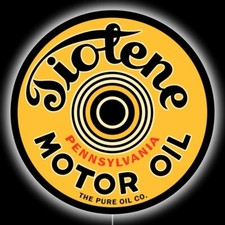 Tiolene Pennsylvania Motor Oil NEW LED Hanging Lighted Sign: 23