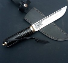 Hand Made D2 Blade Combat Hunting Knife , Custom Made Fixed Blade Hunting Knife picture