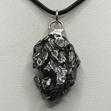 Campo del Cielo Meteorite Pendant, Astronomy Gift, Space Gift, COA, 20.00 grams picture