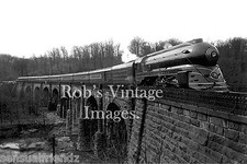 B&0 Baltimore & Ohio Royal Blue Railroad Bullet Steam locomotive train 3 photo picture