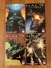 Halo Fall of Reach Covenant Lot / 1 2 3 4 / Marvel / 2010 / Full Set 1-4 picture
