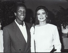 Dorian Harewood w/ wife - professional celebrity photo 1984 picture