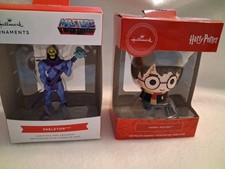 2 Ct - Hallmark Ornaments - Harry Potter & Skeletor picture