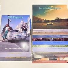 Porsche 356 Registry Magazine Lot 15 Issues 2001 Collector Club Vol 25 Complete picture