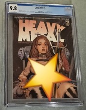Ltd Ed Heavy Metal Magazine #2 Manolo Carot NSFW 2025 Sword Girl Variant CGC 9.8 picture