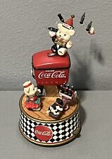 Enesco-1995 Mini Action “Things Go Better With Coke” musical Melody.  Preowned picture