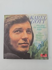 KAREL GOTT single vinyl autograph signed original autograph signed authentic picture