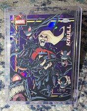 Topps 2026 Marvel Topps Chrome Knull Sapphire 54/75 picture