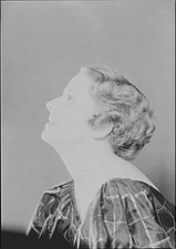 Photo:Chase Miss Portrait Photograph 1935 Woman Profile Studio Portrait picture
