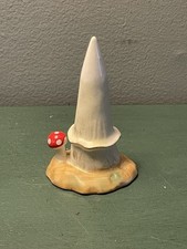 vintage rare leftons japan 4802 pedestal with mushroom for elf figure ceramic picture