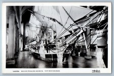 c1950's Lagoda Bourne Whaling Museum New Bedford MA RPPC Photo Vintage Postcard picture