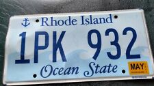 Rhode Island license plate # 1PK 932 - Ocean State picture